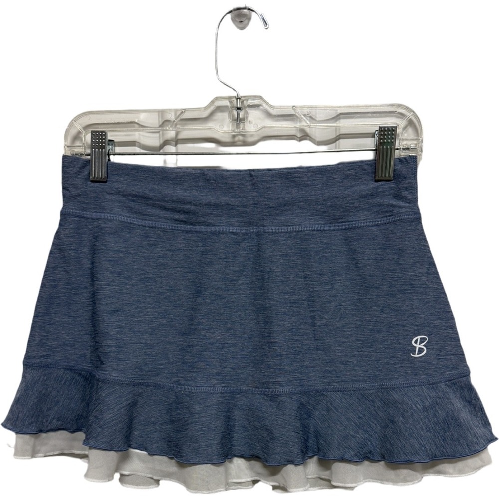 Sofibella Blue Tennis Skort Size Small Athletic Golf Pickleball Ruffle Hem